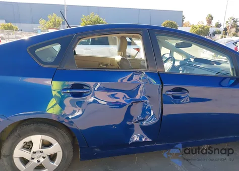 2011 Toyota Prius Four from USA, damaged, VIN JTDKN3DU5B0272247